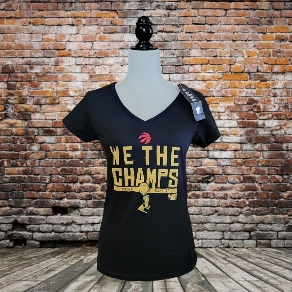 Toronto Raptors "We The Champs" 47 Brand Tee